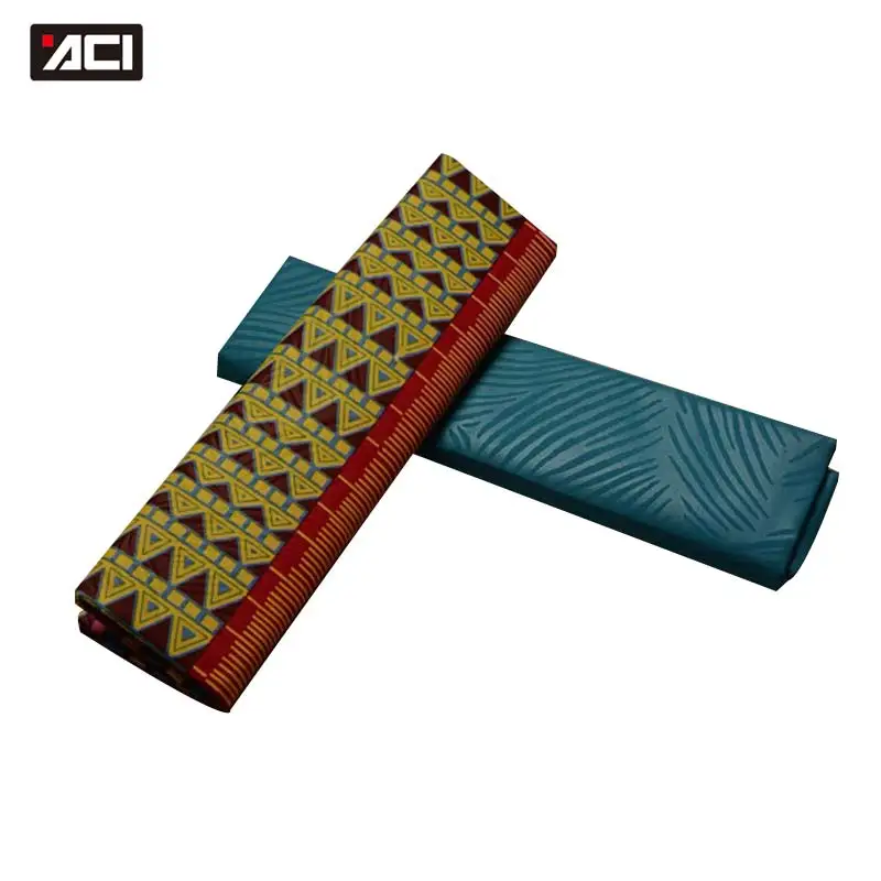 ACI полиэстер воск нигерийский Анкара Kente Ткань Chitenge Гана для платья Африканский