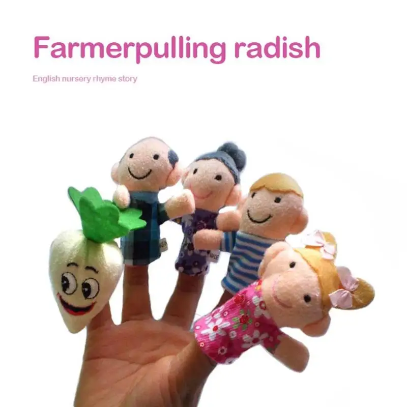 Детские наборы кукол на английском языке с изображением песенницы и пальцев