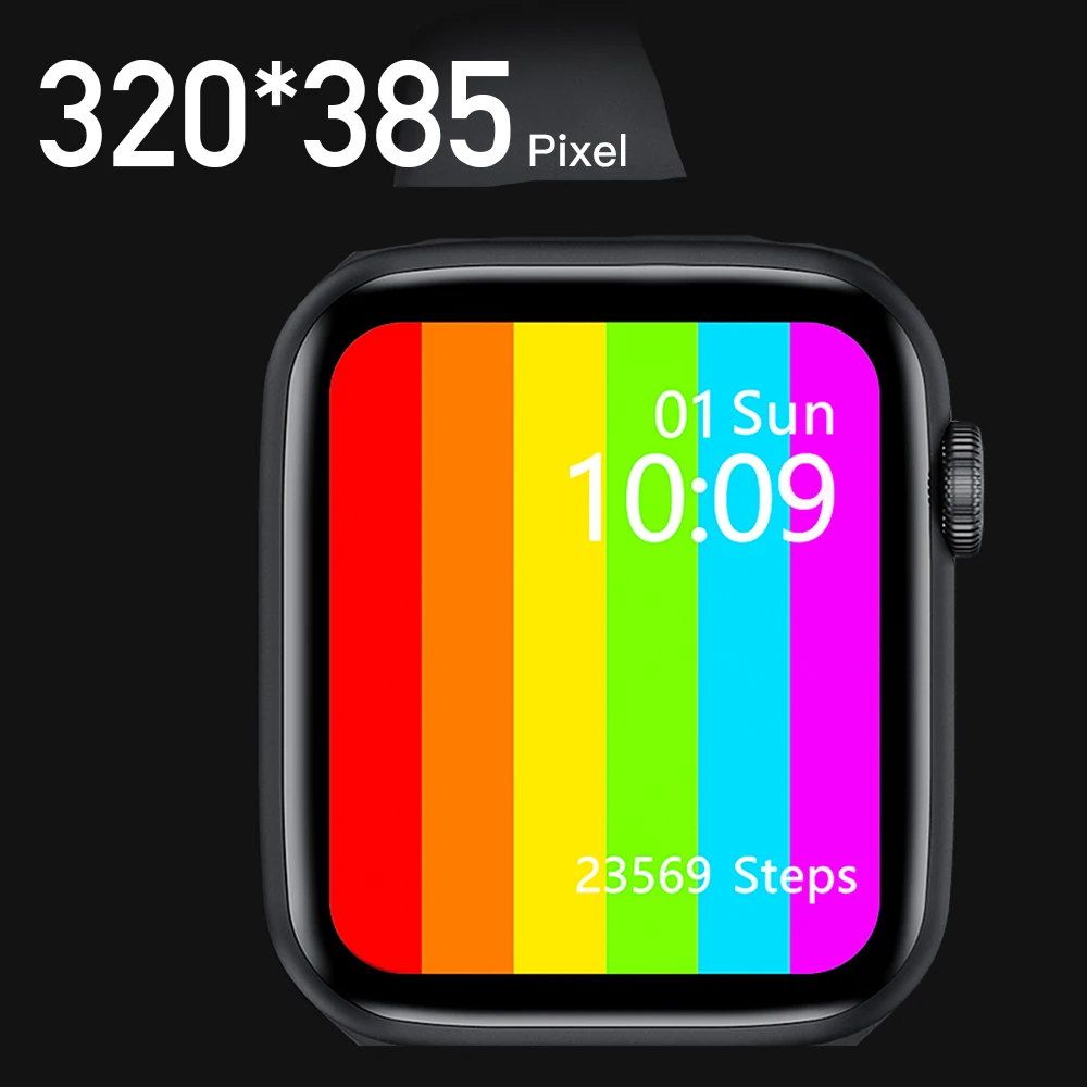 Smartch IWO W46 Смарт часы Для мужчин 1 75 дюймов 320*385 Экран тела Температура Мониторинг