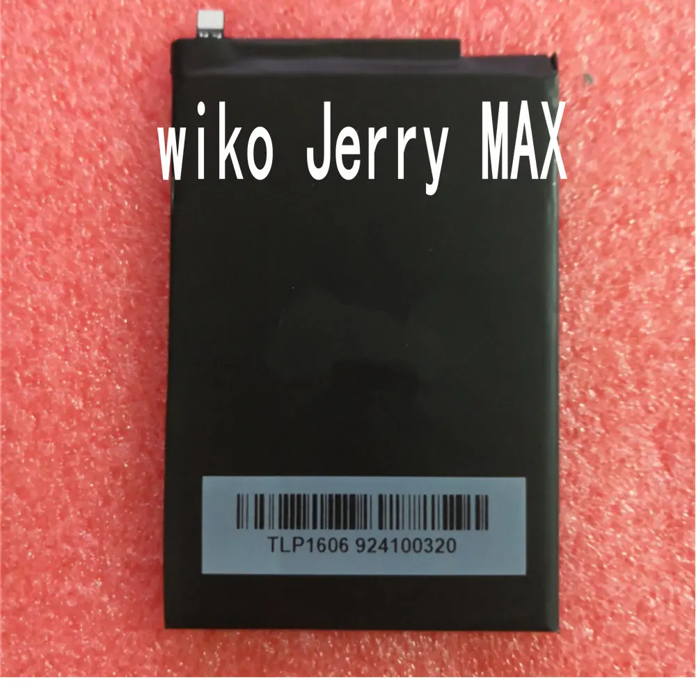 

Original size Battery 4900mAh 3.85Vdc for Wiko Jerry MAX Cell phone batterie