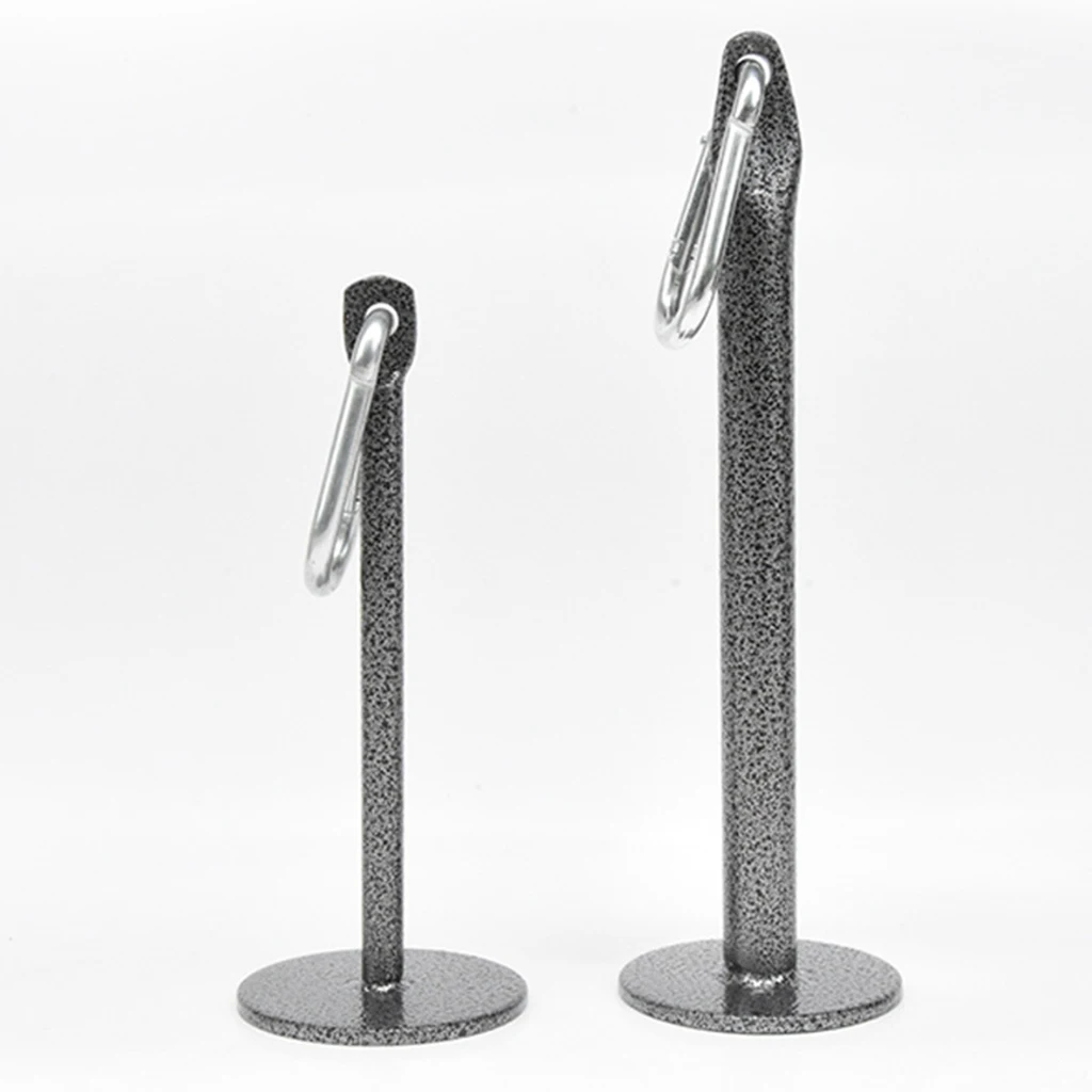 

Solid Strong Weight Plate Loading Pin Stand Standard Home Gym Support Hook