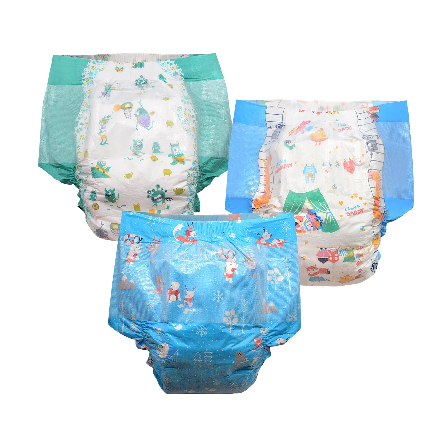 Rainbow Week Diaper ABDL Boy Girl Adult Size 6000ml Absorbtive Elastic Waistline DDLG Dummy Dom 6pcs In A Pack | Красота и здоровье