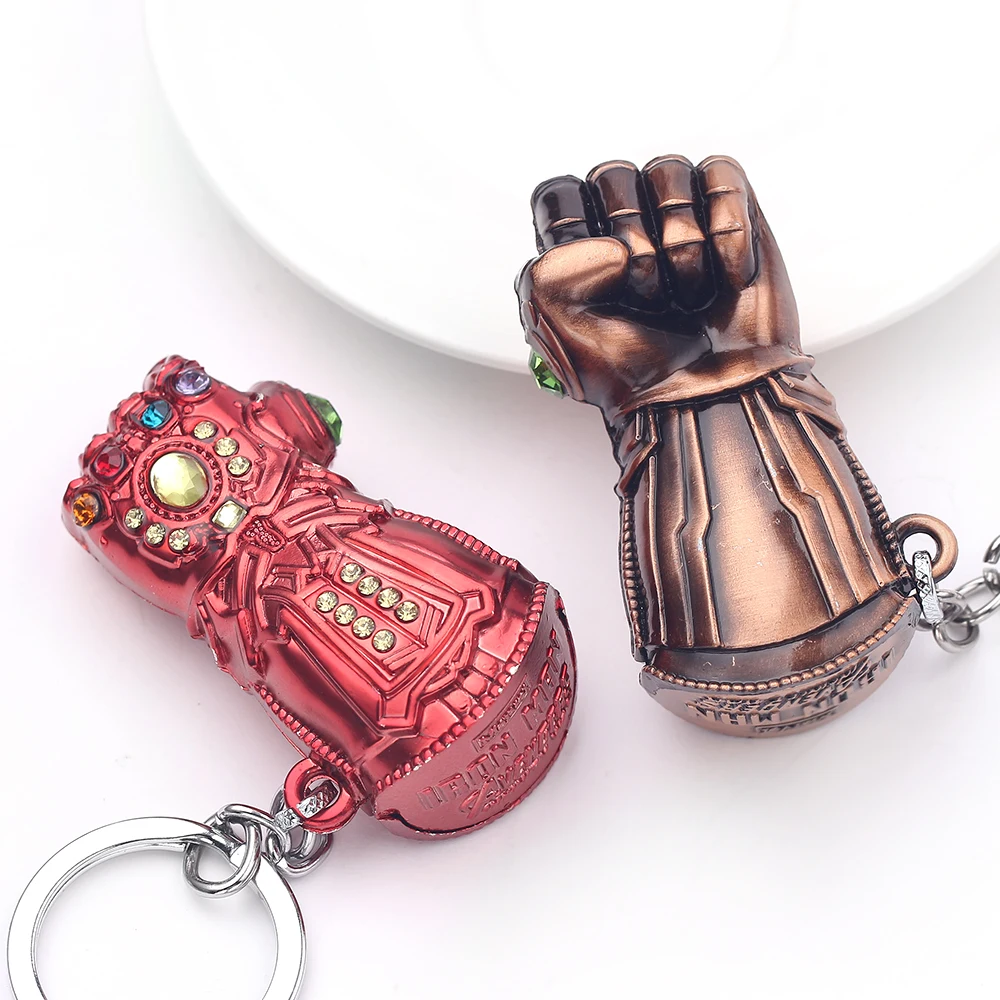 Кепка тайн брелок с героями Marvel кольцо Мстители брелок для ключей Thanos Infinity Gauntlet брелки Кепка брелок для женщин металл