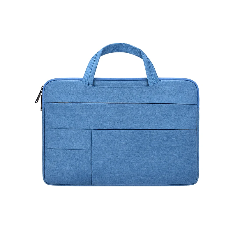 Blue Сумка для ноутбука Macbook Air Pro 11 13 15 17 дюймов многофункциональная водонепроницаемая сумка-чехол для ноутбука DELL hp acer Xiaomi lenovo - Цвет: Blue