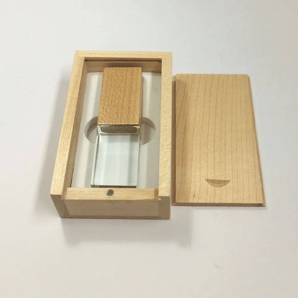 Деревянный Кристалл USB флеш-накопитель персональный фото логотип 4 ГБ 8 16 32 2 0