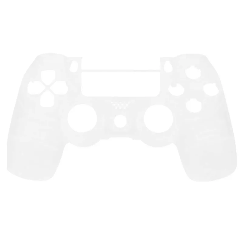 Прозрачный контроллер PS4 Pro Лицевая панель передняя оболочка верхняя крышка чехол для Playstation 4 PRO JDM 040 JDS 040 Dualshock 4 V2 Gen2 - Цвет: Transparent