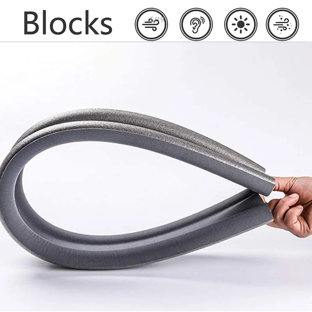 93cm door draft stopper weather stripping door sweep adjustable under blocker weatherstrip house sound insulation strip free global shipping