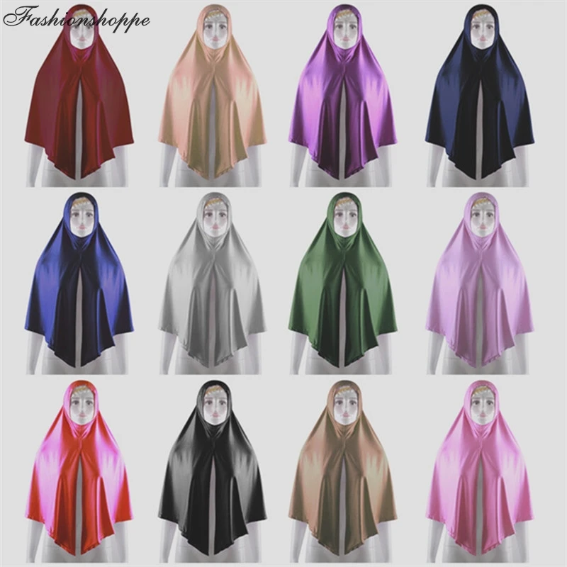 Мусульманский женский хиджаб один кусок Амира шляпа исламский головной платок