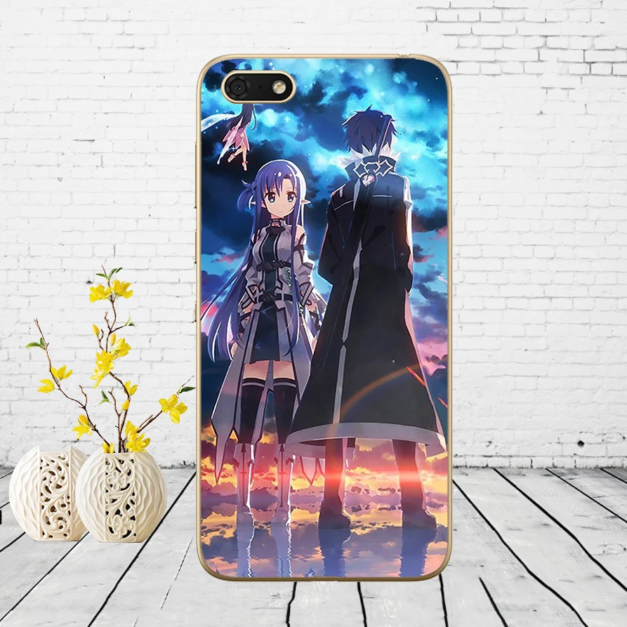 17 Мягкий силиконовый чехол 239DD Sword Art Online SAO Аниме Манга для huawei honor 9 10 Lite 7A 5,45 7a pro 7c 5,7 дюймов 7x 8x чехол - Цвет: 17