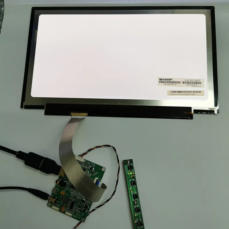 Плата контроллера ЖК mini HDMI + Audio для дисплея 2K комплект 13 3 дюйма LQ133T1JW01 EDP 40Pin 2560X1440
