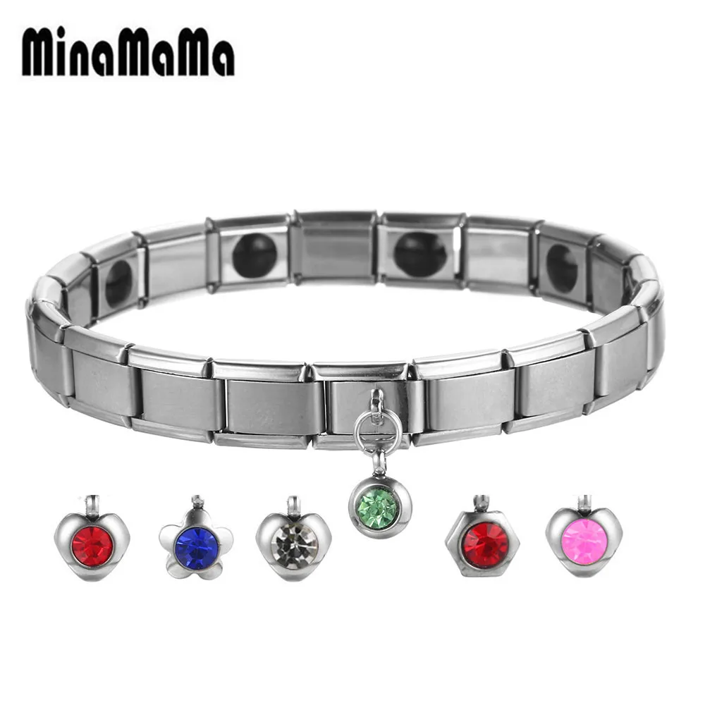 Новый дизайн эластичная цепочка из нержавеющей стали здоровье энергетический