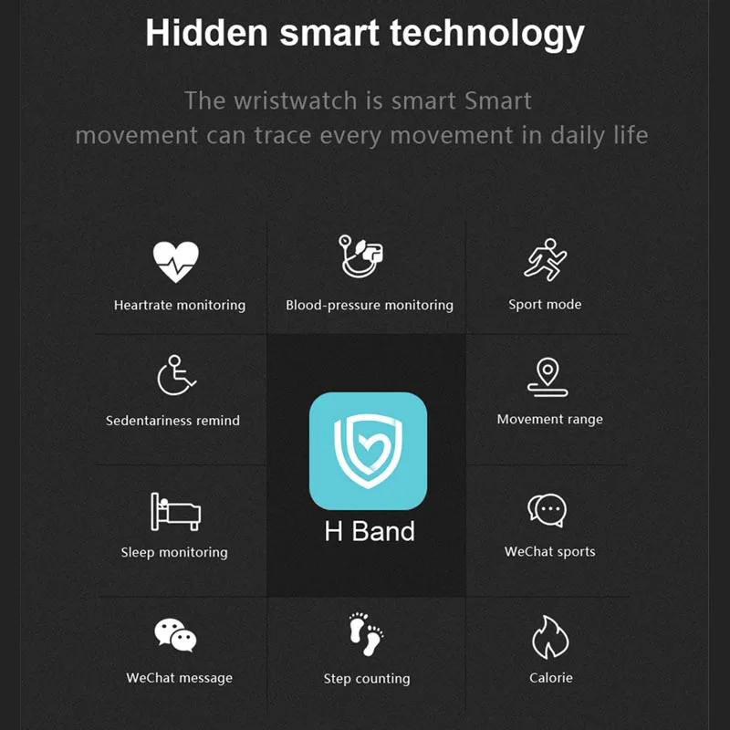 H10 Смарт-часы Для мужчин healthHeart артериального Давление подходит Смарт-часы с мониторингом IP67 Водонепроницаемый браслет Фитнес фитнес-трекер