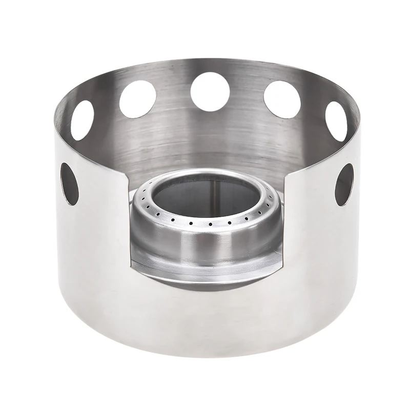 Спиртовая плита портативная ветрозащитная с ветровым стеклом | Спорт и