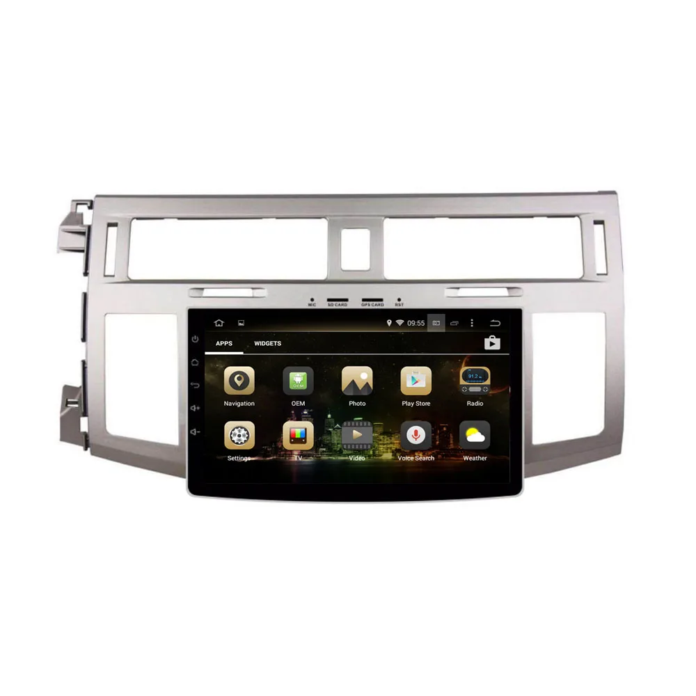 Android 9 0 Octa Core PX6/PX5/px30 Fit Toyota Avalon 2007-2010 автомобильный dvd-плеер навигация GPS радио |