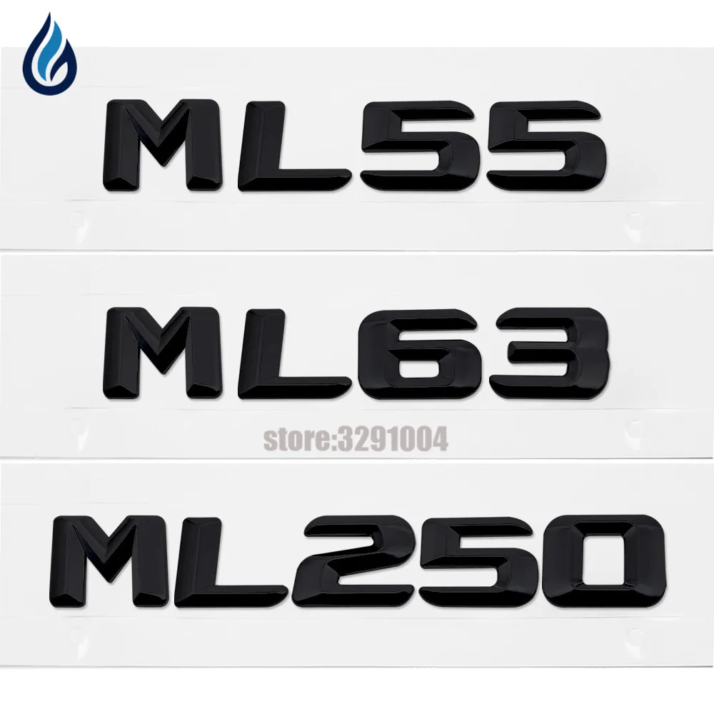 Наклейка эмблема для Mercedes Benz AMG ML серии ML55 ML63 ML250 наклейка с логотипом на заднюю