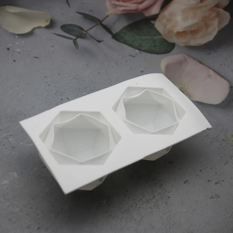 

Handmade 3D Faceted Cube Candle Mold DIY Multifaceted Stereoscopic Round Ball Epoxy Resin Casting Molds Art Craft Tools 124A