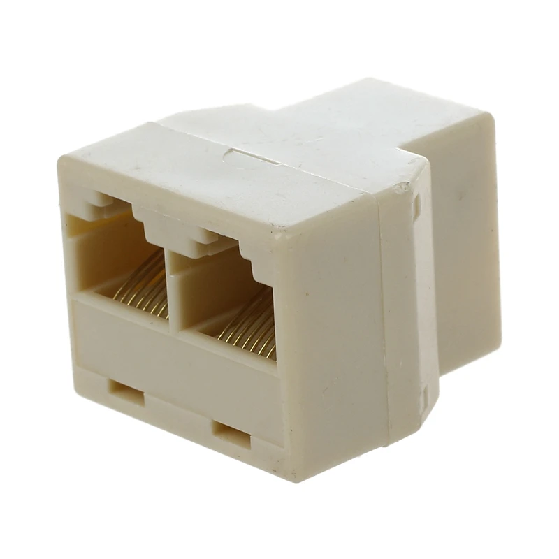 RJ45 3 Way интернет кабель сплиттер расширитель Соединительный разъем|Сетевые