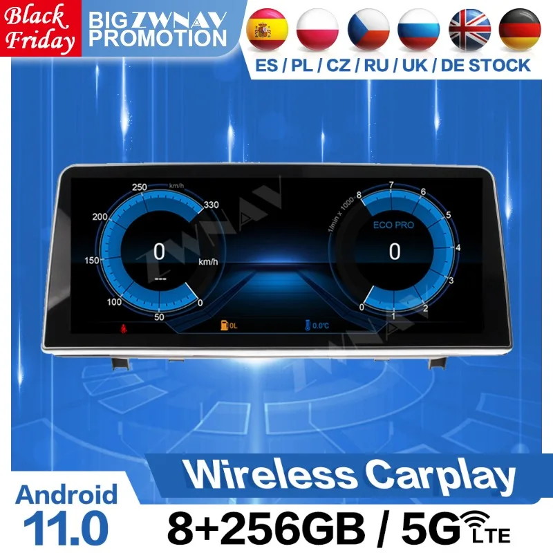 

8+256G Screen Carplay For BMW 4 F32 F33 F36 BMW 3 GT Series F34 Android 11 Player Car GPS Unit Auto Audio Stereo Radio Receiver