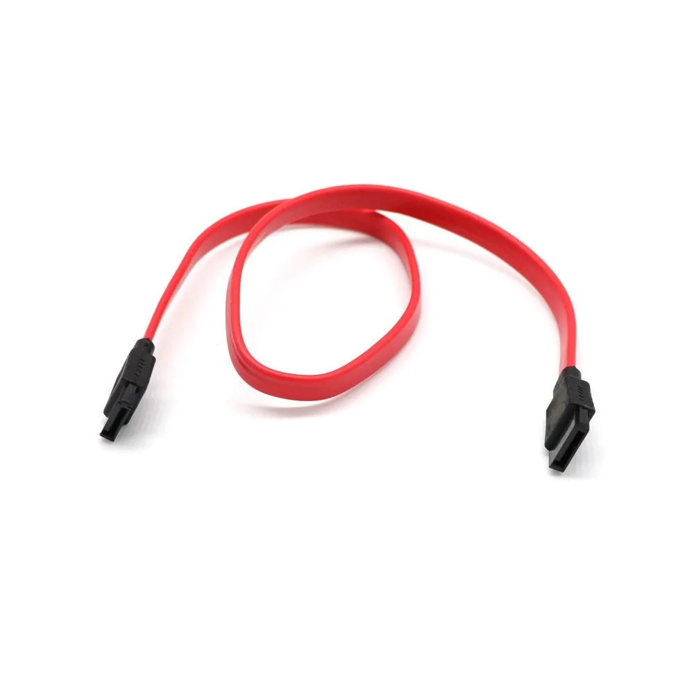

1PC New 45cm Serial 2 Cable Lead Hard Drive Data Red Computer Cables Connectors Accessories High Quality