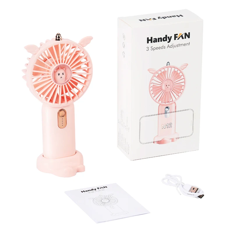 

Handheld Usb Mini Fan Wind Power Ultra-quiet And Convenient Portable Handheld Rechargabl 2021e Cute Small Cooling Fan Adjustable