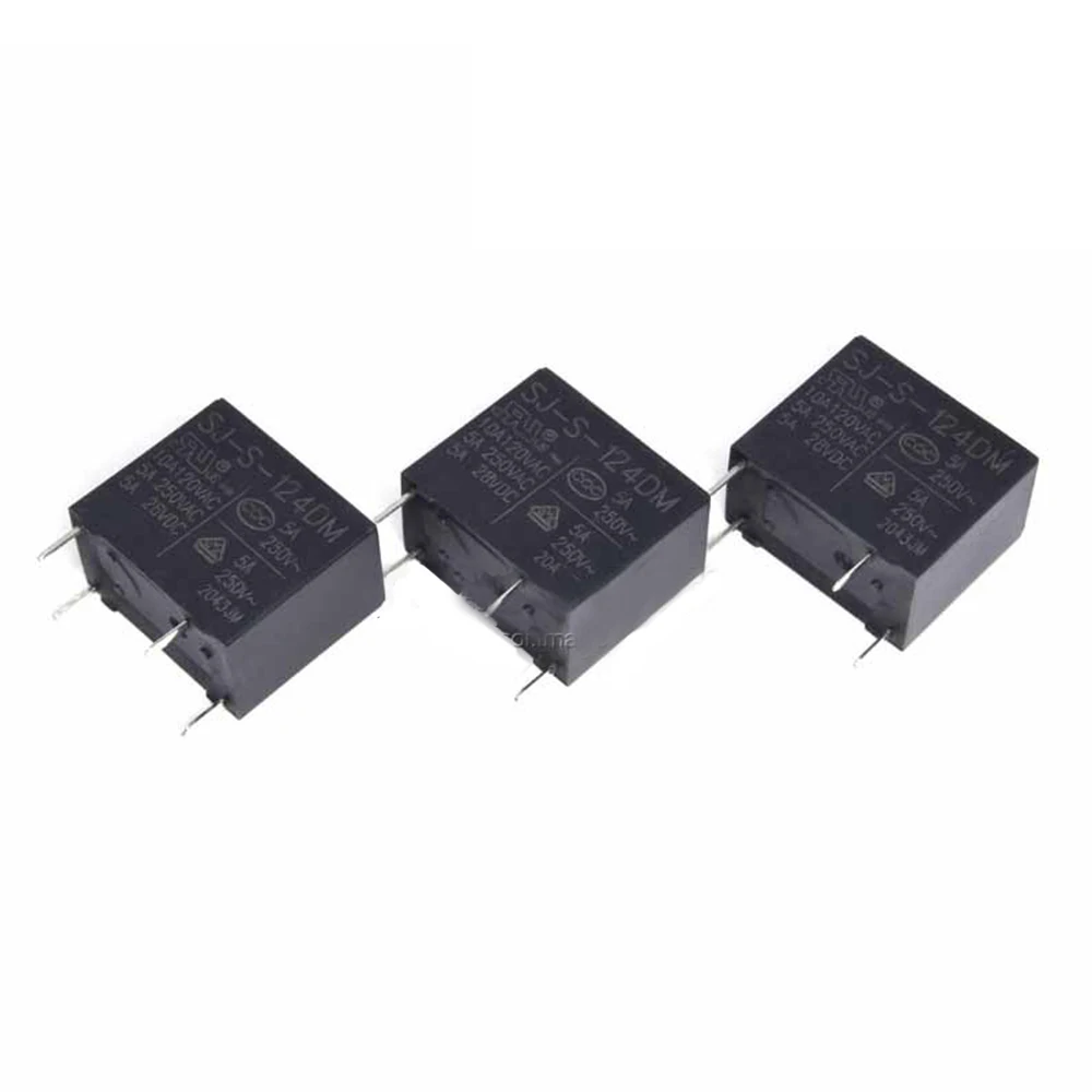

Реле DIP4 SJ-S- 105DM 112DM 124DM 5V 12V 24V 5A