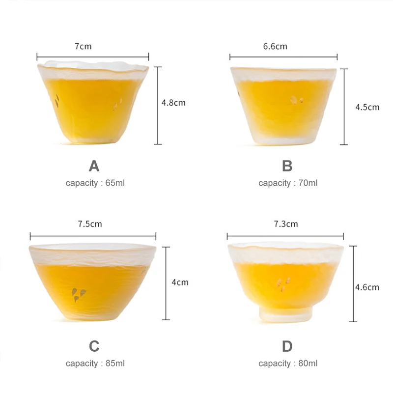 SENDIAN японский кованый Хрустальная чайная чашка изысканный ручной работы кунг-фу