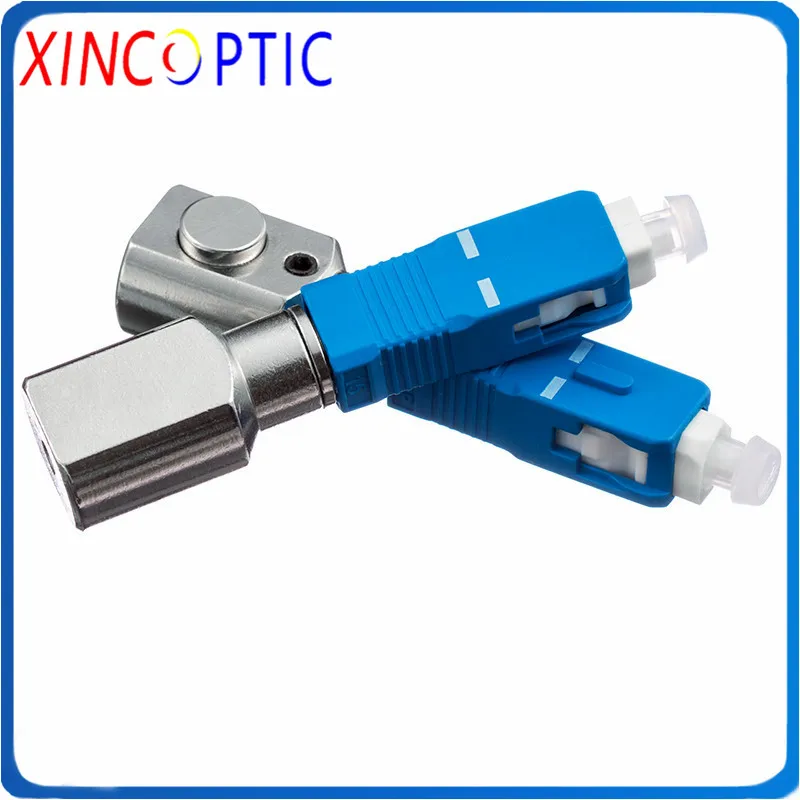 SC круглый тип голая волоконно оптический адаптер разъем SC/UPC Волоконно фланец