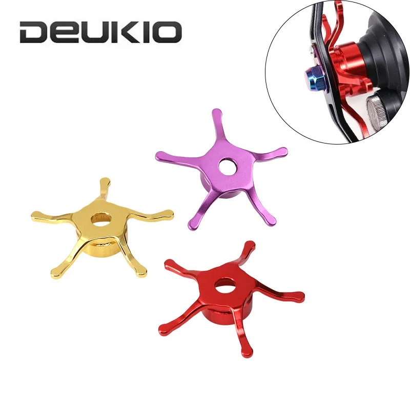 Металлическая Рыболовная катушка со звездами разгрузочный гаечный ключ для
