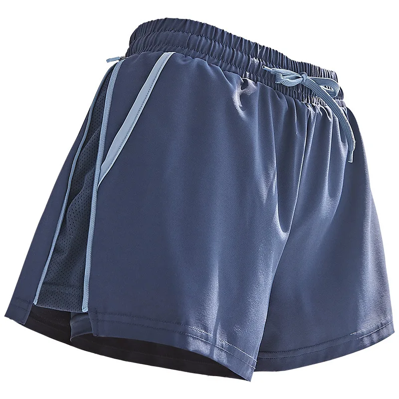 

Running shorts liner anti-empty fitness shorts breathable heat dissipation fitness pants easy to bounce running pants