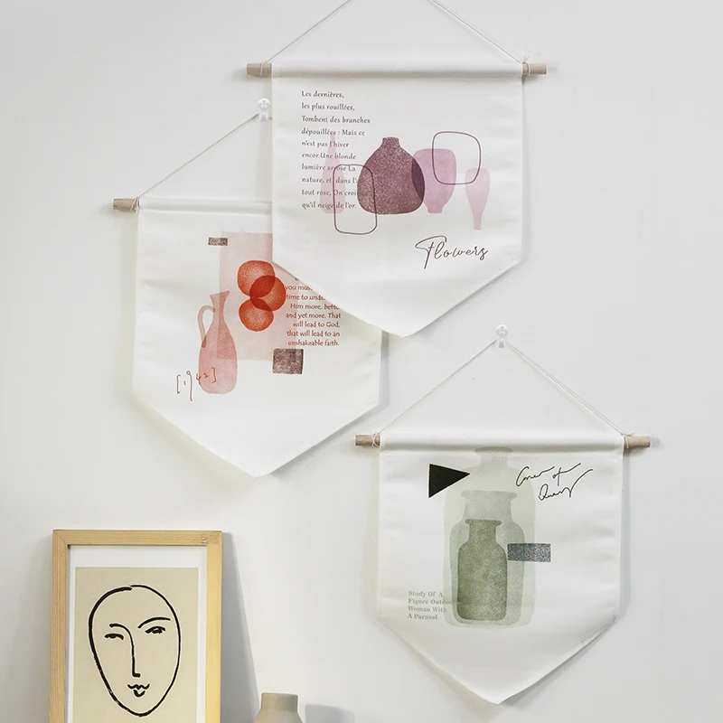 

Fabric Tapestry Wall Hanging Blanket Decor Accessories Retro Style Tapestries Dorm Dormitory Home Office Home Decoration