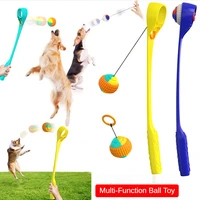 pet supplies training dog walking non automatic outdoor dog toy throwing cue ball thrower