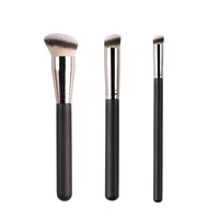 2pcsset angled foundation makeup brushes m170 270s magic liquid foundation cream small concealer make up brush beauty tools