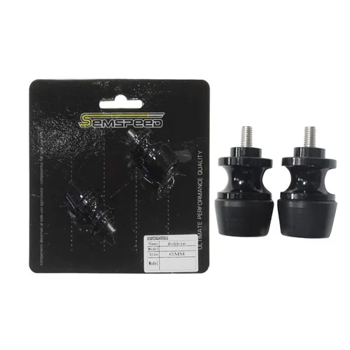 6MM Black SEMSPEED CNC алюминиевые аксессуары для мотоциклов маятник Катушки слайдер для MSX 125 MSX125 CB1000R CBR650R CB650R CB650F CBR650F - Цвет: 6MM Black