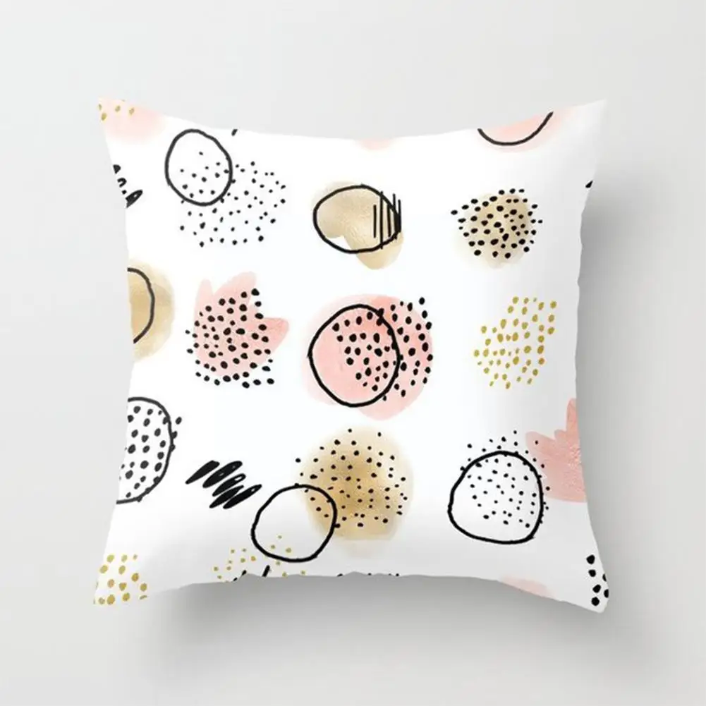 

Warm Color Series Pillow Gift Home Office Decoration Linen 45cm Sofa Bedroom Cover Pillow * Car 45cm Cushion K9R0