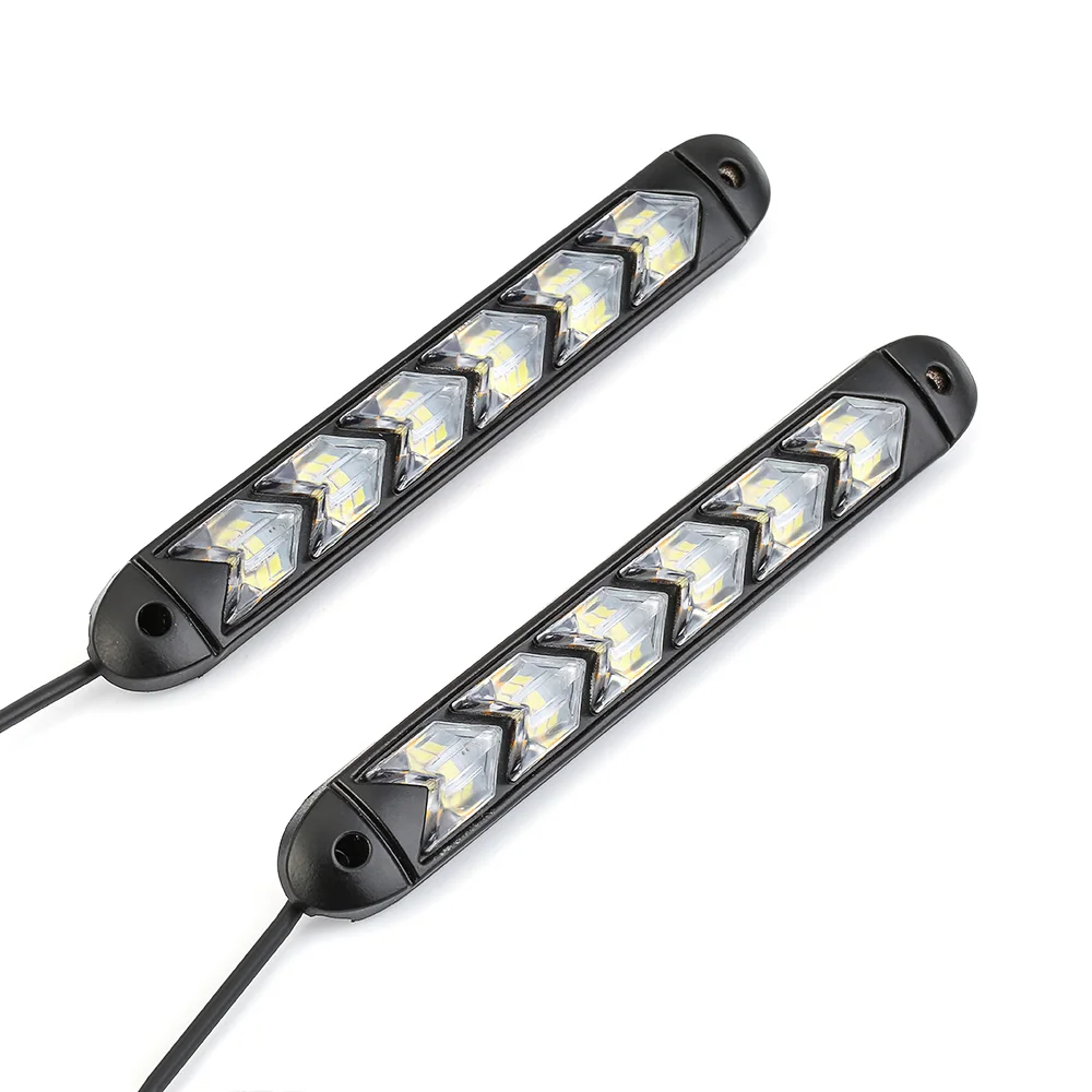 2 шт Автомобильный светодиодный дневной светильник Универсальный