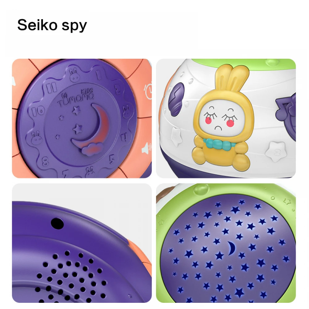 

Childlike Starry Night Light Projection Birthday Party Luminous Props Record Songs Soothe Sleeping Halloween Night Light