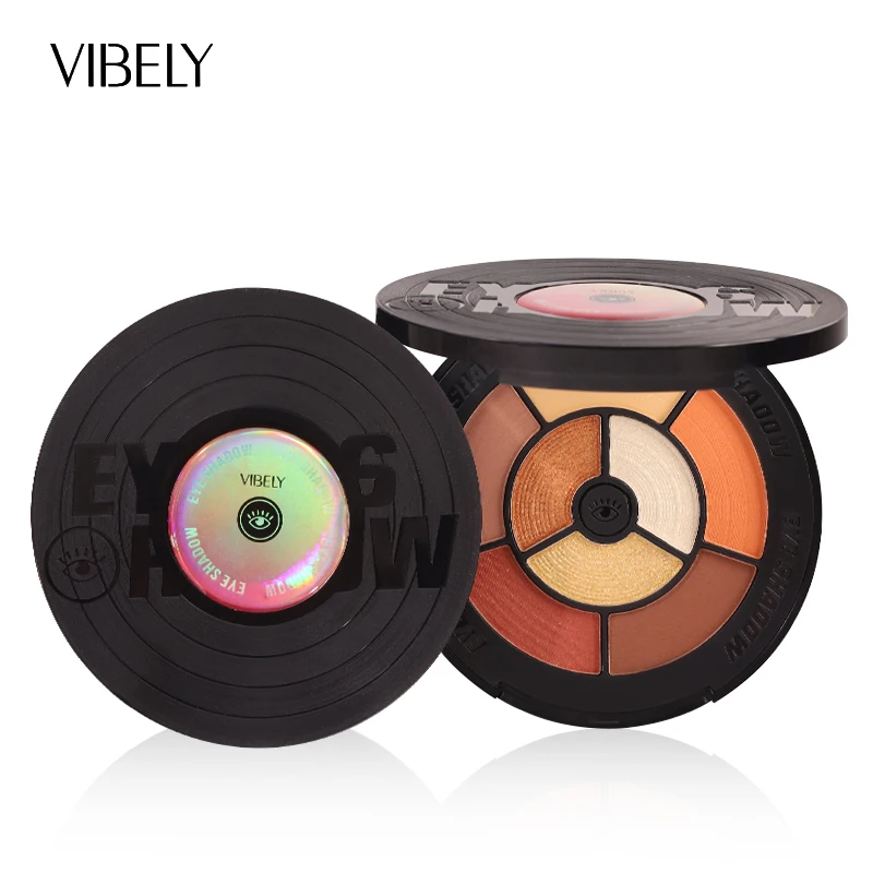 

Retro Film Design Creative 1 Pc 8 Colors Eye Shadow Long Lasting Waterproof Not Easy To Fly Powder Eye Makeup Cosmetic TSLM1