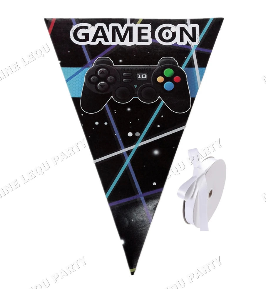 

Video Game On Party Supplies Banners - Party Favors Birthday Battle Royale Game Banner Decorations Toy