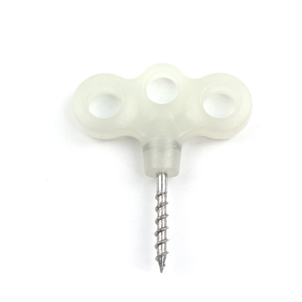 Винты для палатки 5 шт. уличные легкие колышки с тремя отверстиями крепления на