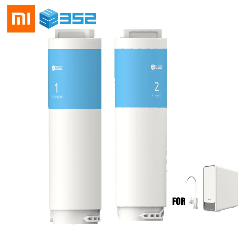 

Xiaomi 352 Smart Water Purifier Filter Replacement 0.0001um Filtration Accuracy 3 in 1 Composite Filter Reverse Osmosis Filter