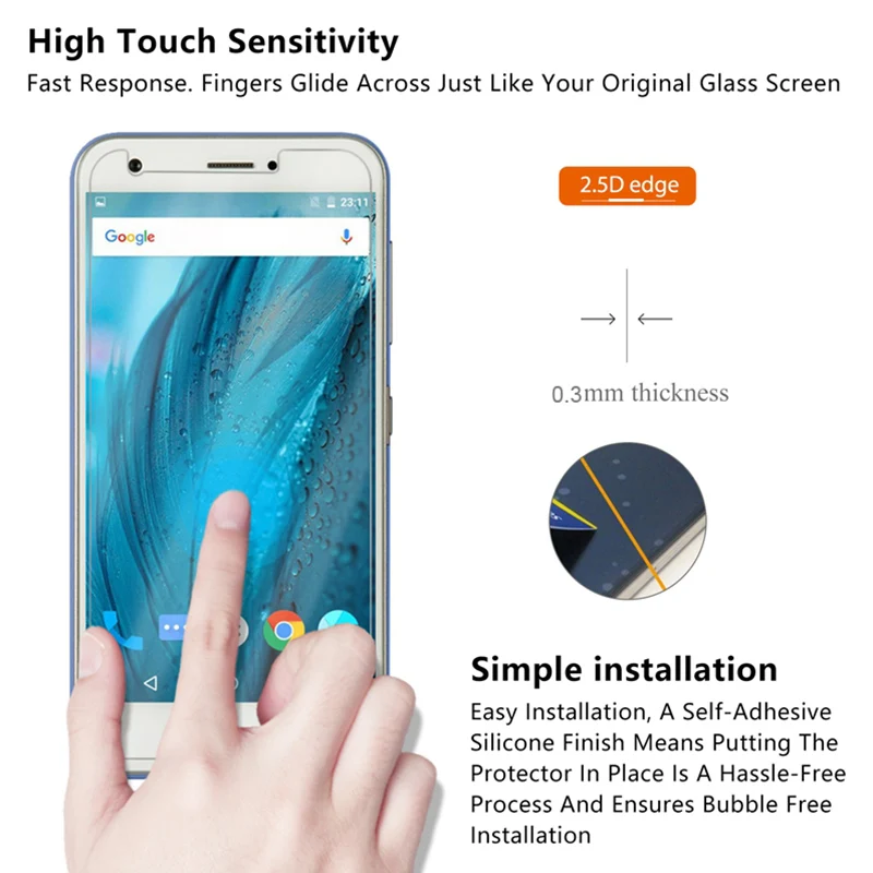 Защитная пленка для экрана Blade L5 Plus L3 L2 L110 9H HD закаленное стекло ZTE A6 A610 A520 A512 A510 A452