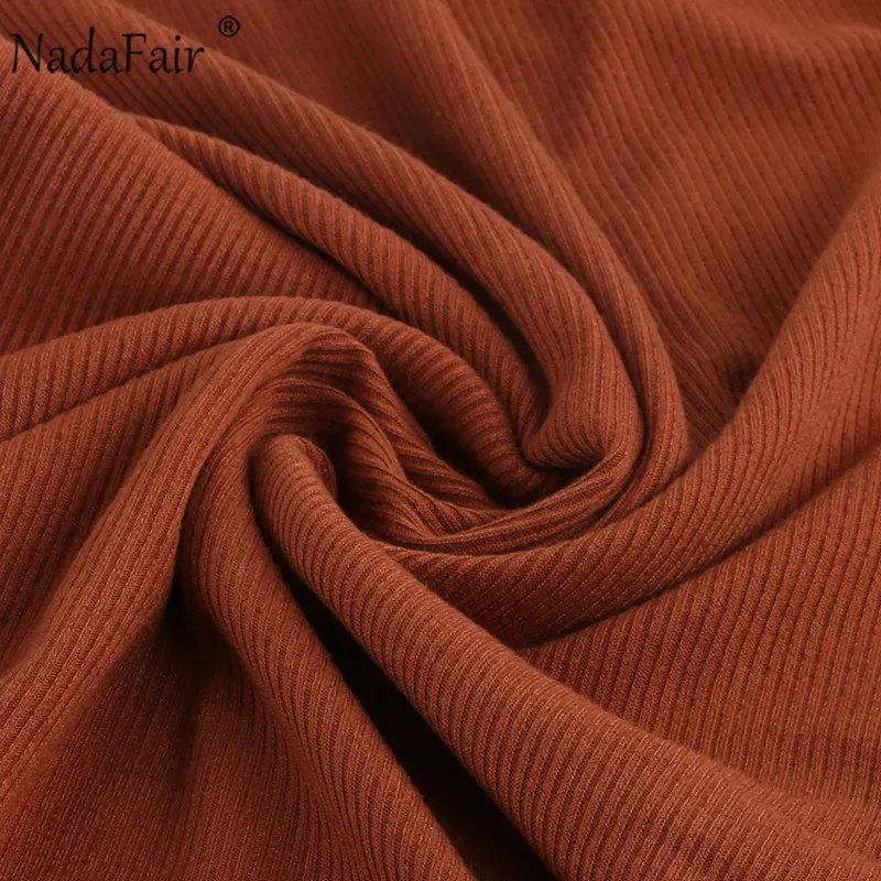 Nadafair/повседневное платье с длинными рукавами и оборками; сезон осень-зима; женское сексуальное платье с круглым вырезом; однотонное мини-платье; элегантные вечерние платья; облегающее платье