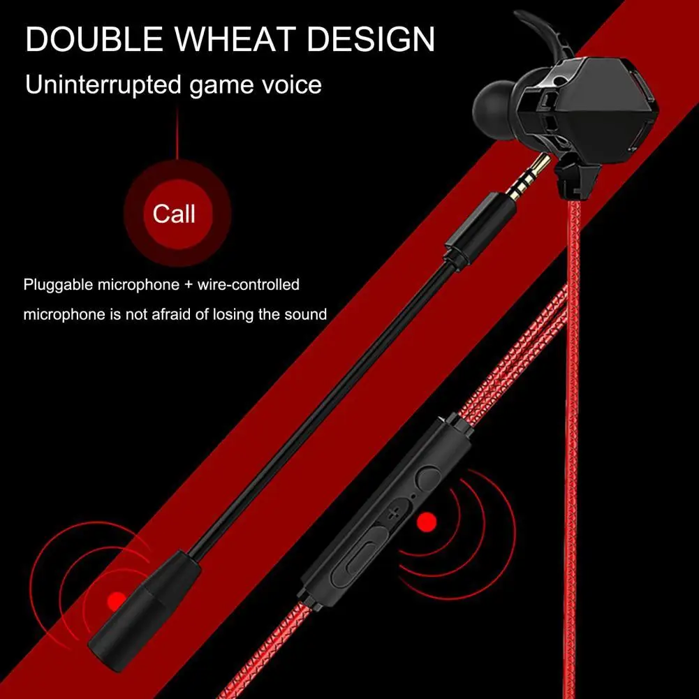 

Ergonomics Portable HiFi Stable Transmission In-ear Headphone for Player