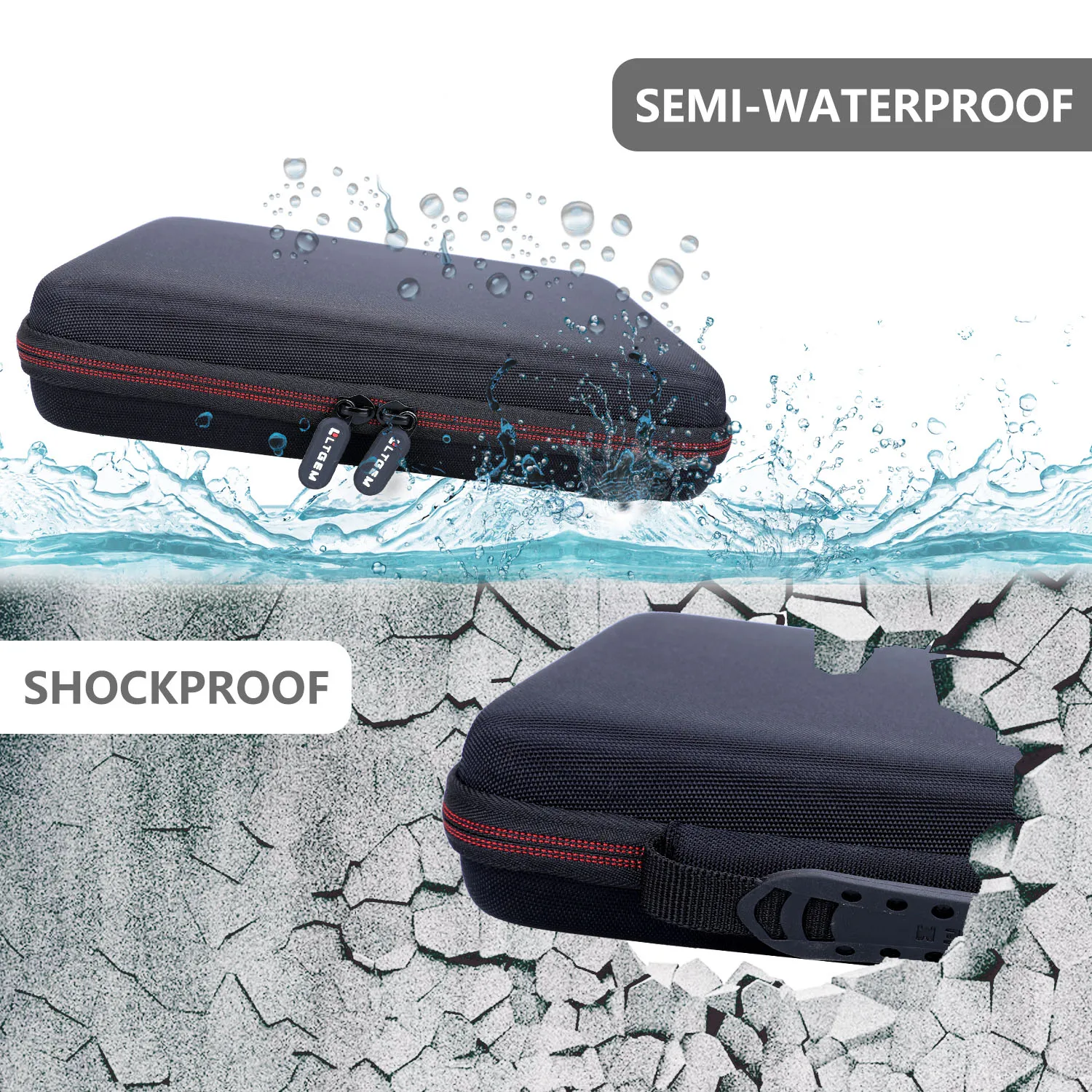 Жесткий чехол LTGEM EVA для AKAI Professional MPD218 ультрапортативный USB-контроллер с 16