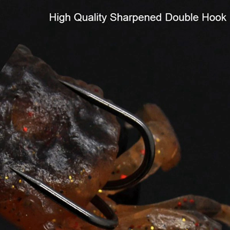 

8 Pcs Artificial Crab Baits,Crab Soft Lures with Sharp Hooks, Sea Fishing Crankbaits Bait Traps,Saltwater Fish Tackle