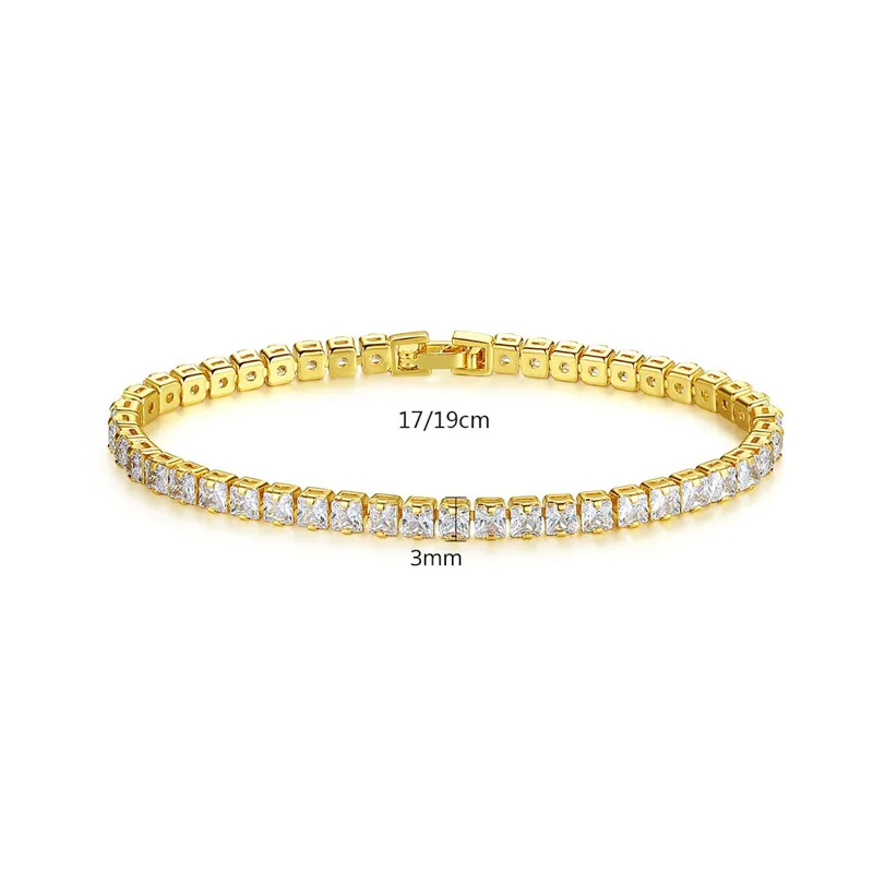 2020 трендовый твердый браслет из стерлингового серебра 925 пробы 3 мм с