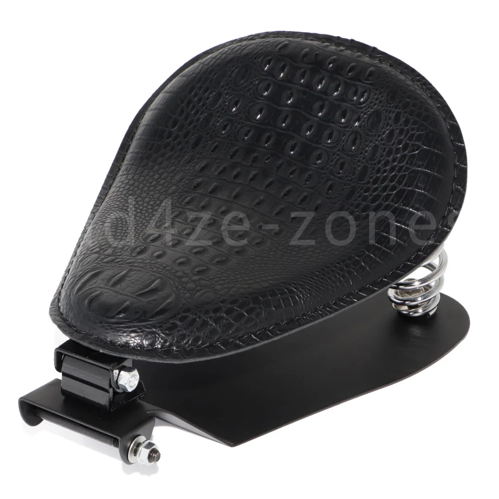 Мотоцикл Аллигатор Solo Seat Baseplate &amp 3 &quotпружины Кронштейн монтажный комплект для