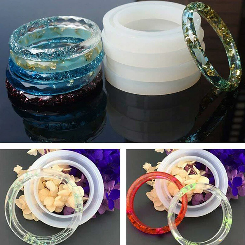

76Pcs Useful Pendant Craft Transparent UV Resin Liquid Silicone Combination Molds For Making Finding Accessories DIY