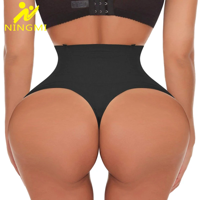 Трусики NINGMI для контроля живота женское сексуальное белье подъема ягодиц