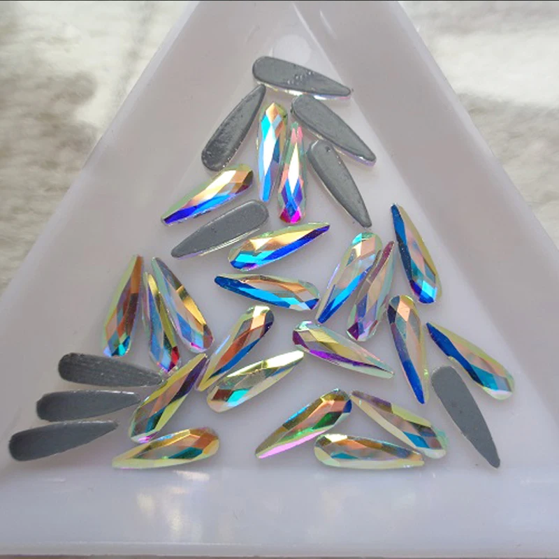 Кристалл AB исправление стразы s шитье одежды и ткань ремесла стекло страз железа